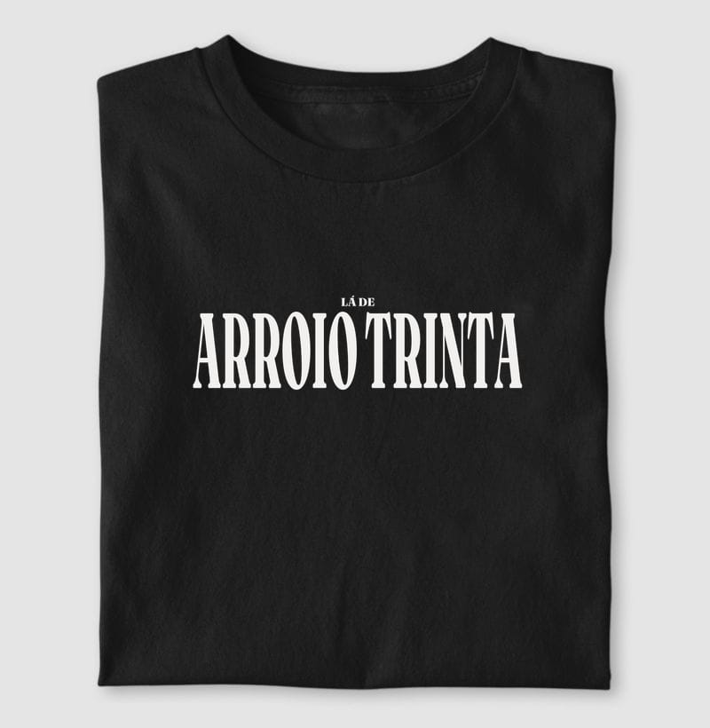 Camiseta Tipografia de Arroio Trinta