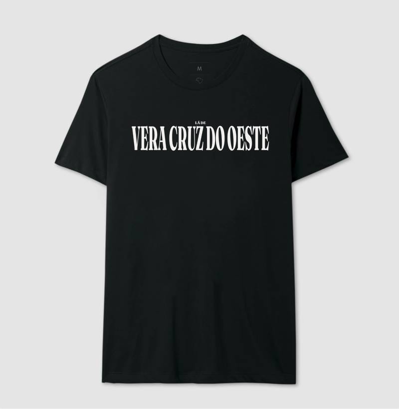 Camiseta Tipografia de Vera Cruz do Oeste