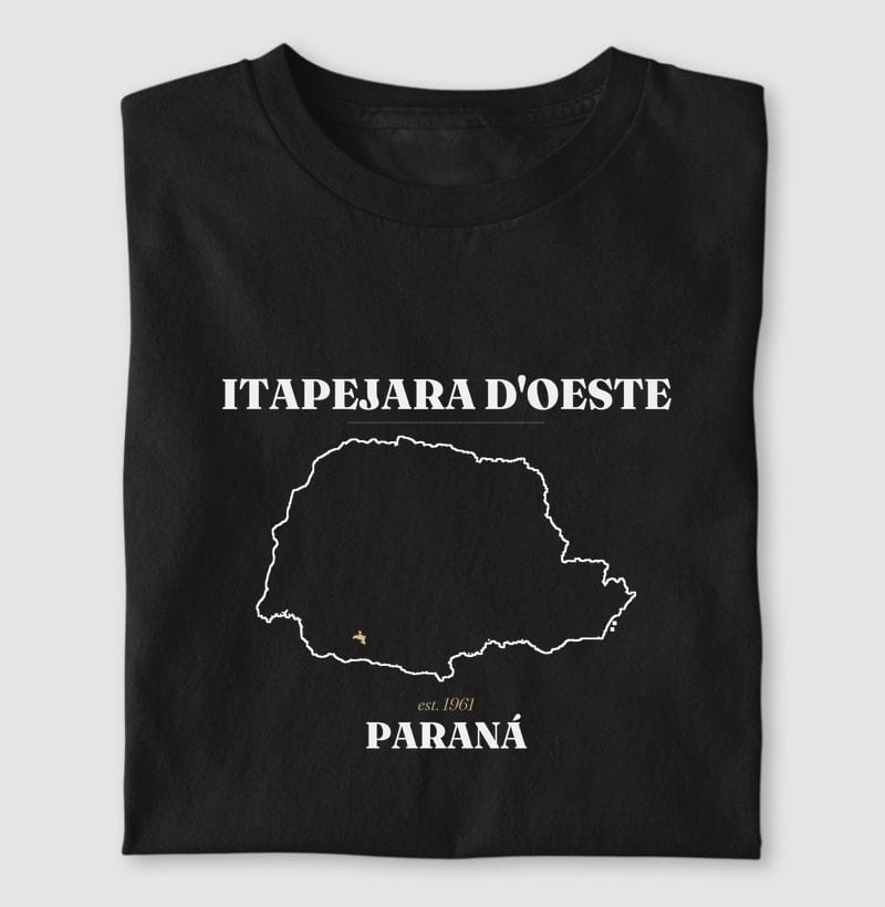 Camiseta Legado de Itapejara d'Oeste
