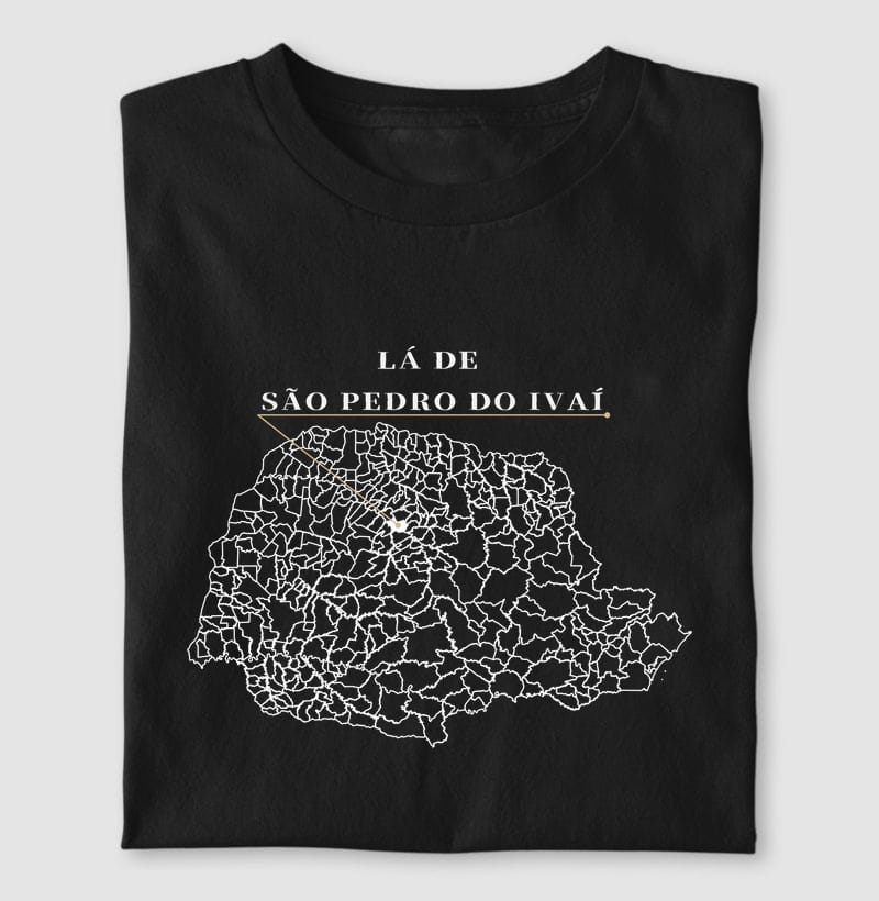 Camiseta Ponto de Origem de São Pedro do Ivaí