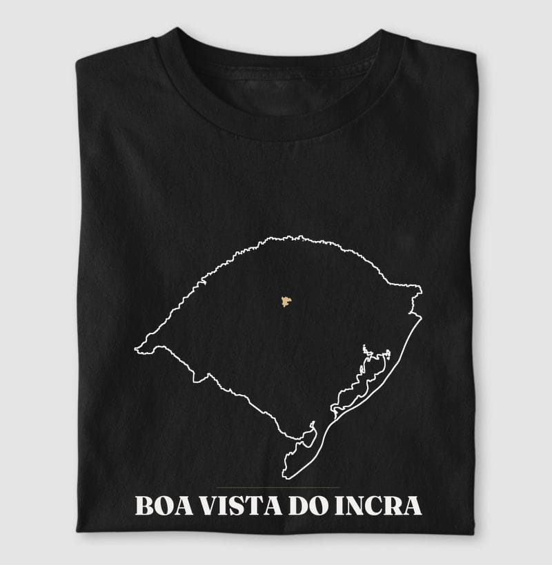 Camiseta Traço de Boa Vista do Incra