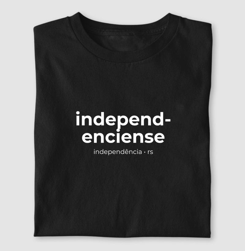 Camiseta Gentílico de Independência