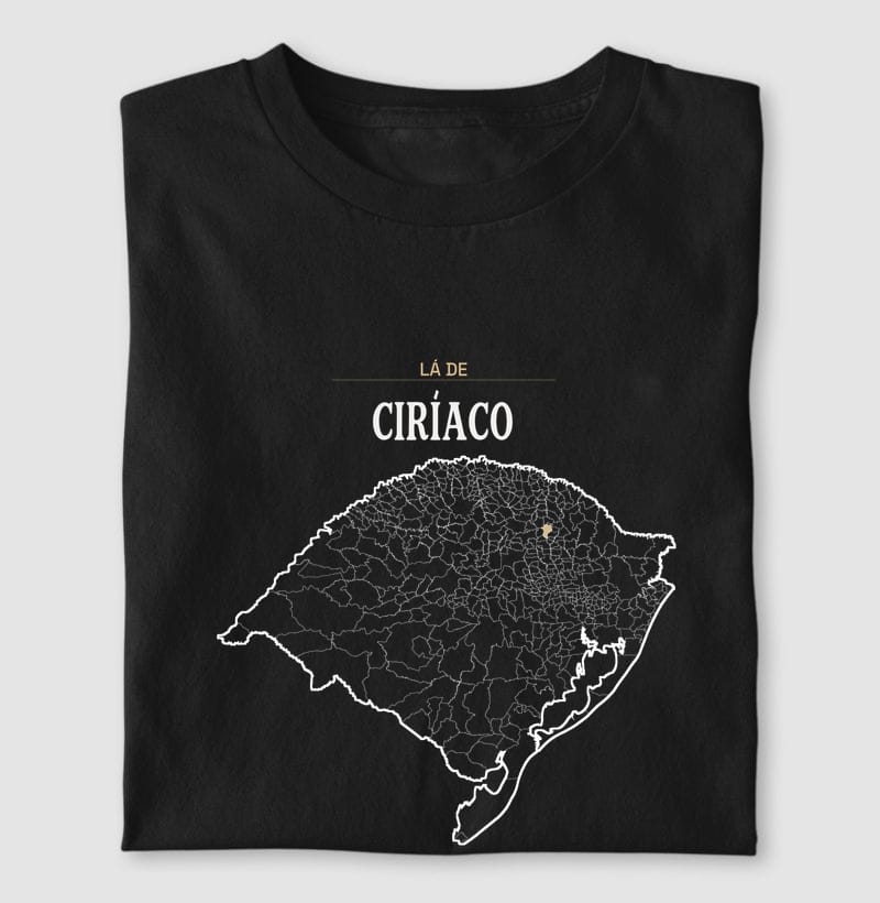 Camiseta Território de Ciríaco