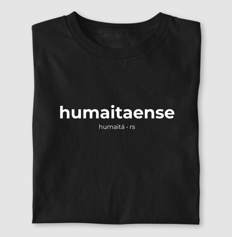 Camiseta Gentílico de Humaitá