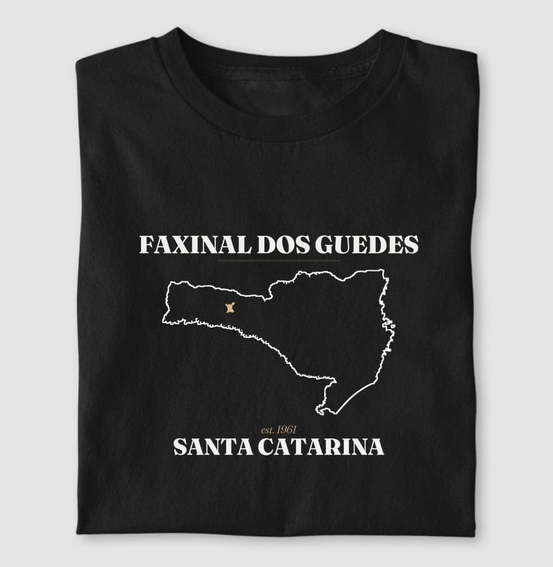 Camiseta Legado de Faxinal dos Guedes