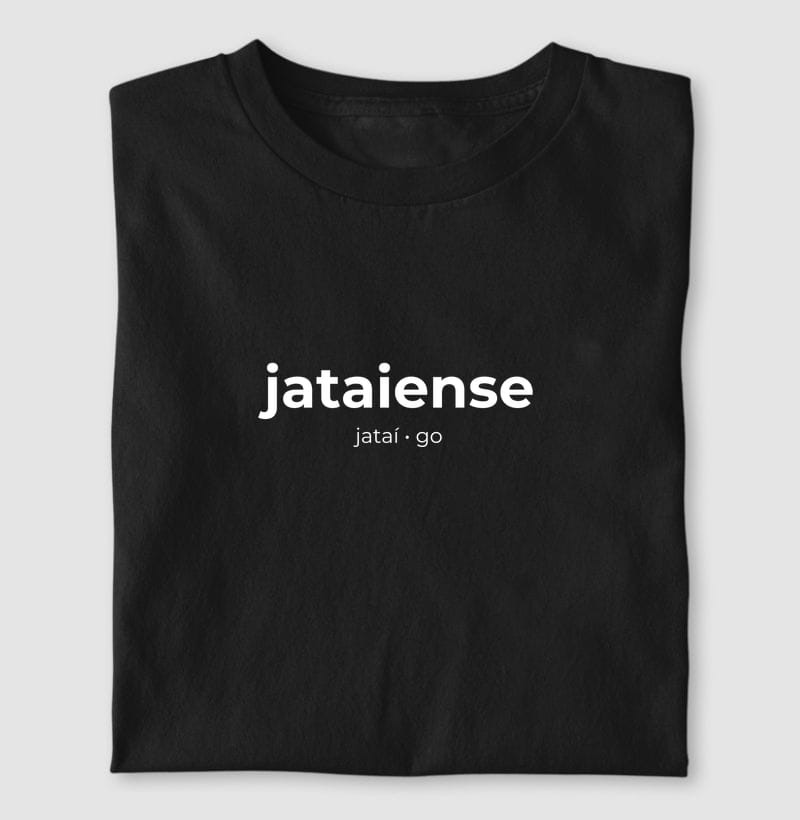 Camiseta Gentílico de Jataí