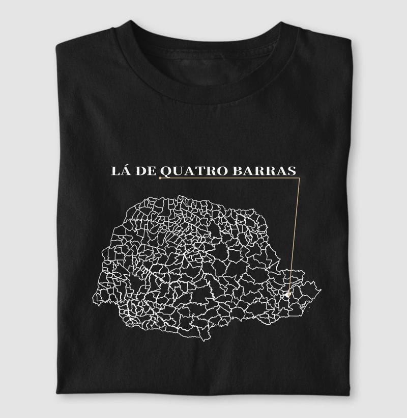 Camiseta Ponto de Origem de Quatro Barras