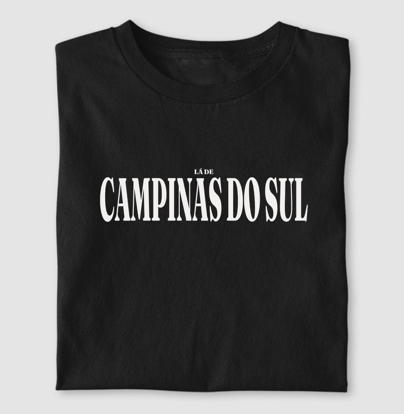 Camiseta Tipografia de Campinas do Sul