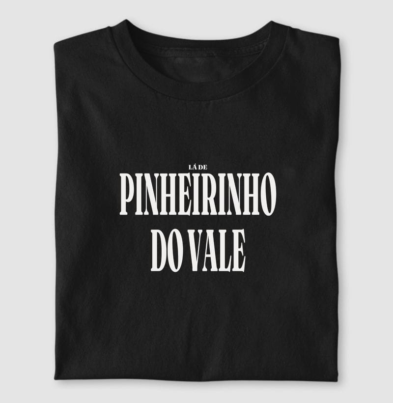 Camiseta Tipografia de Pinheirinho do Vale