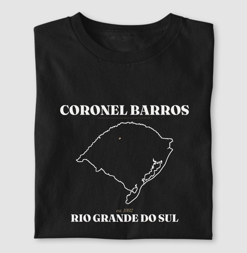 Camiseta Legado de Coronel Barros