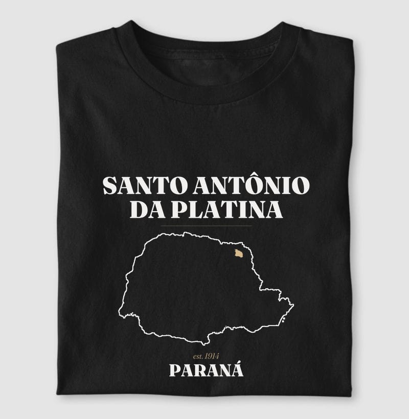 Camiseta Legado de Santo Antônio da Platina