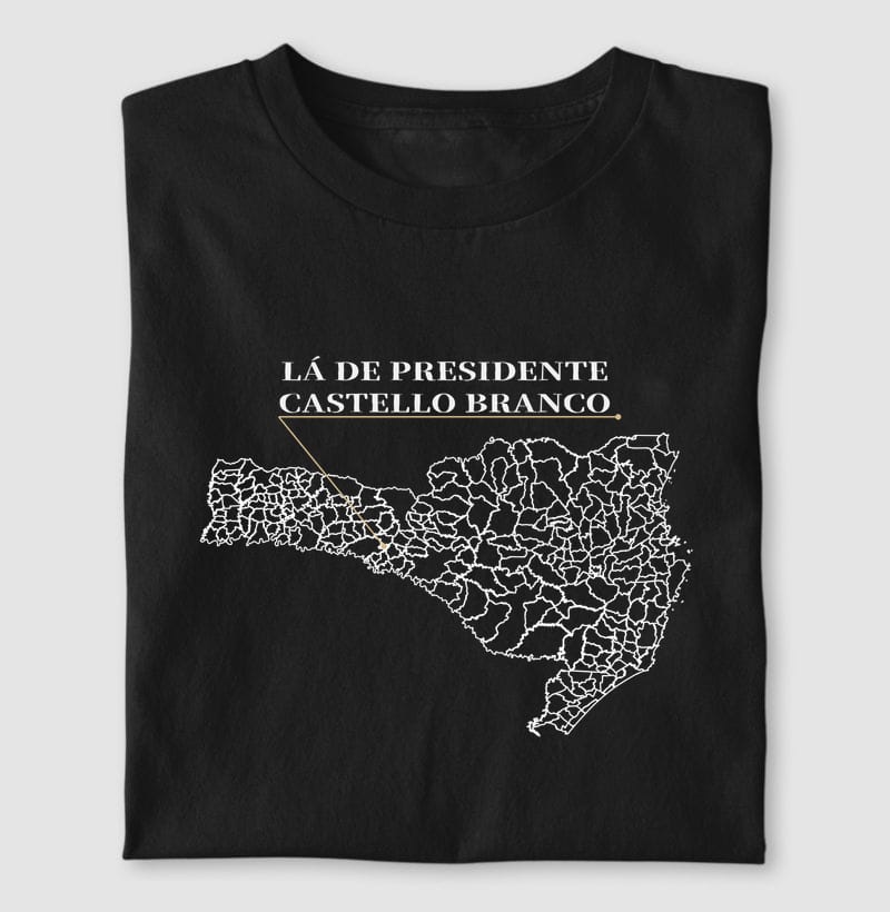 Camiseta Ponto de Origem de Presidente Castello Branco