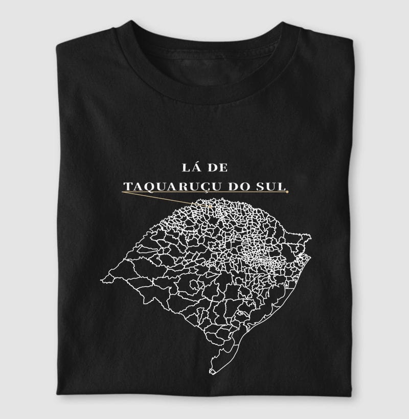 Camiseta Ponto de Origem de Taquaruçu do Sul