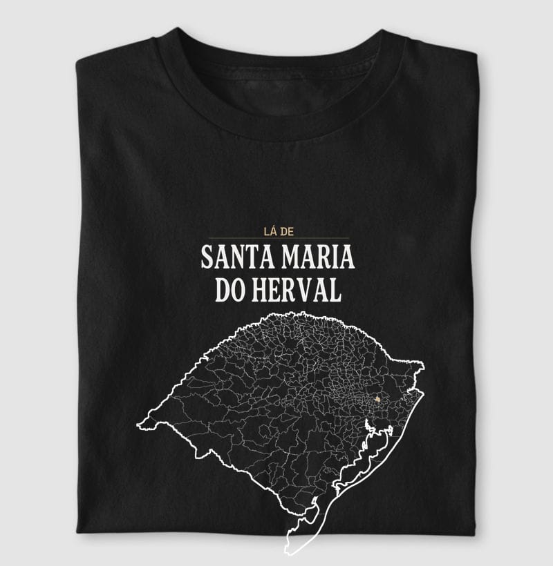 Camiseta Território de Santa Maria do Herval