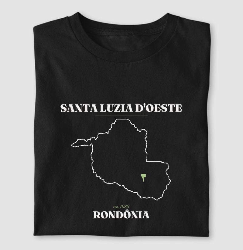Camiseta Legado de Santa Luzia D'Oeste