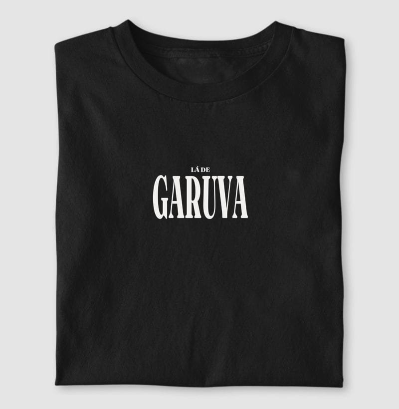 Camiseta Tipografia de Garuva