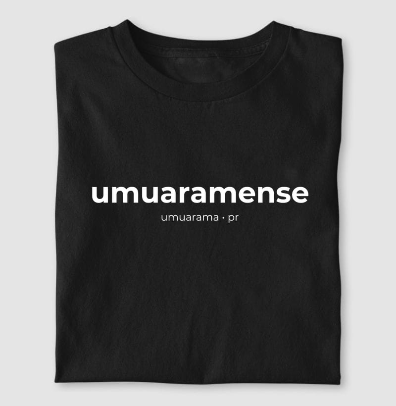 Camiseta Gentílico de Umuarama