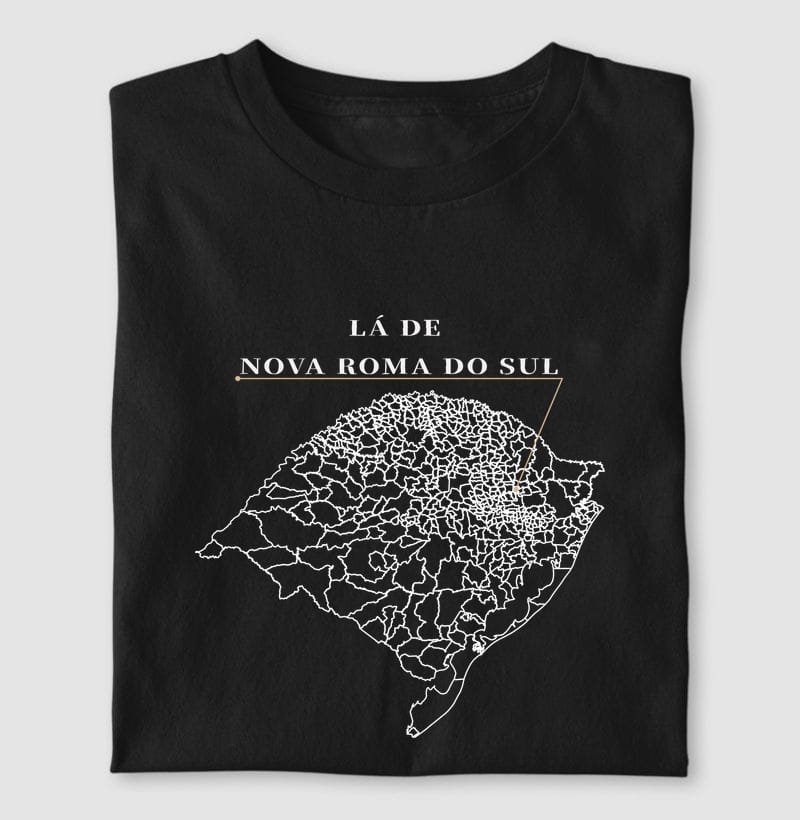 Camiseta Ponto de Origem de Nova Roma do Sul