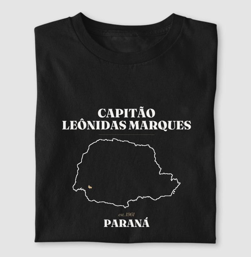 Camiseta Legado de Capitão Leônidas Marques