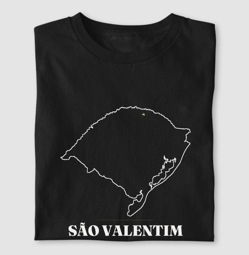 Camiseta Traço de São Valentim