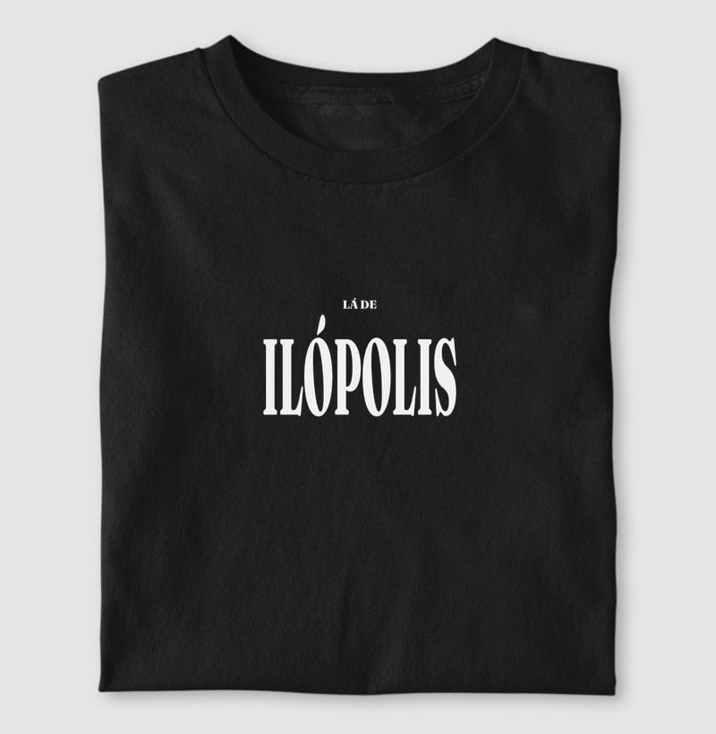 Camiseta Tipografia de Ilópolis