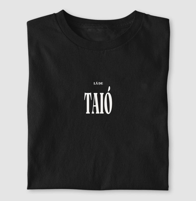 Camiseta Tipografia de Taió