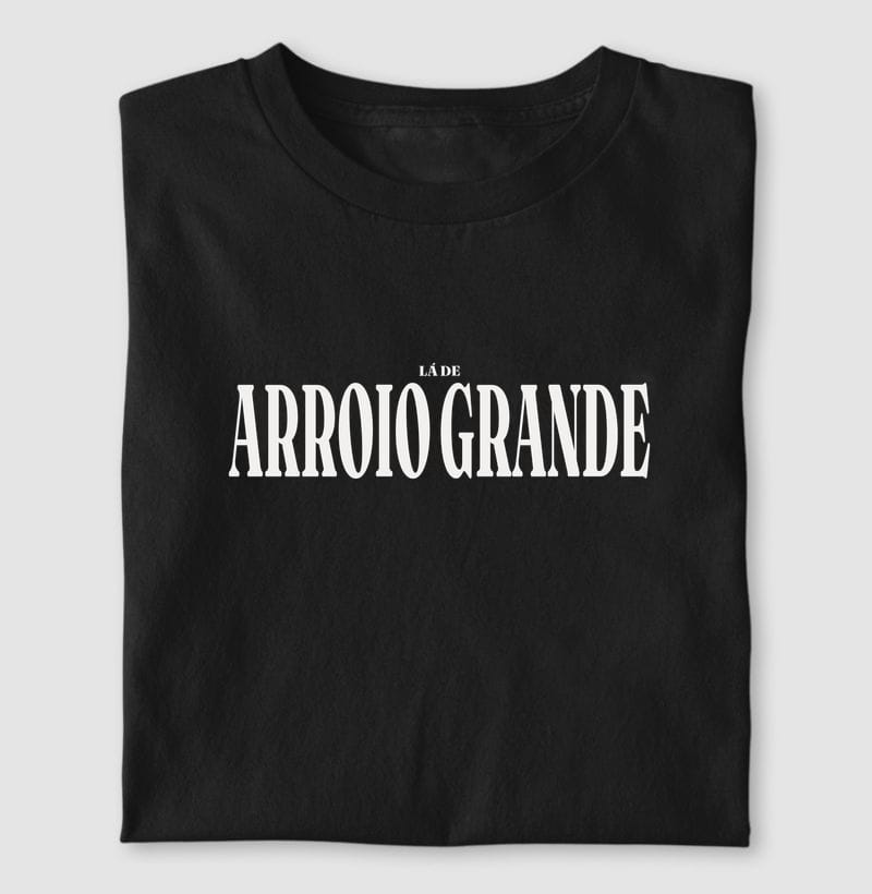 Camiseta Tipografia de Arroio Grande