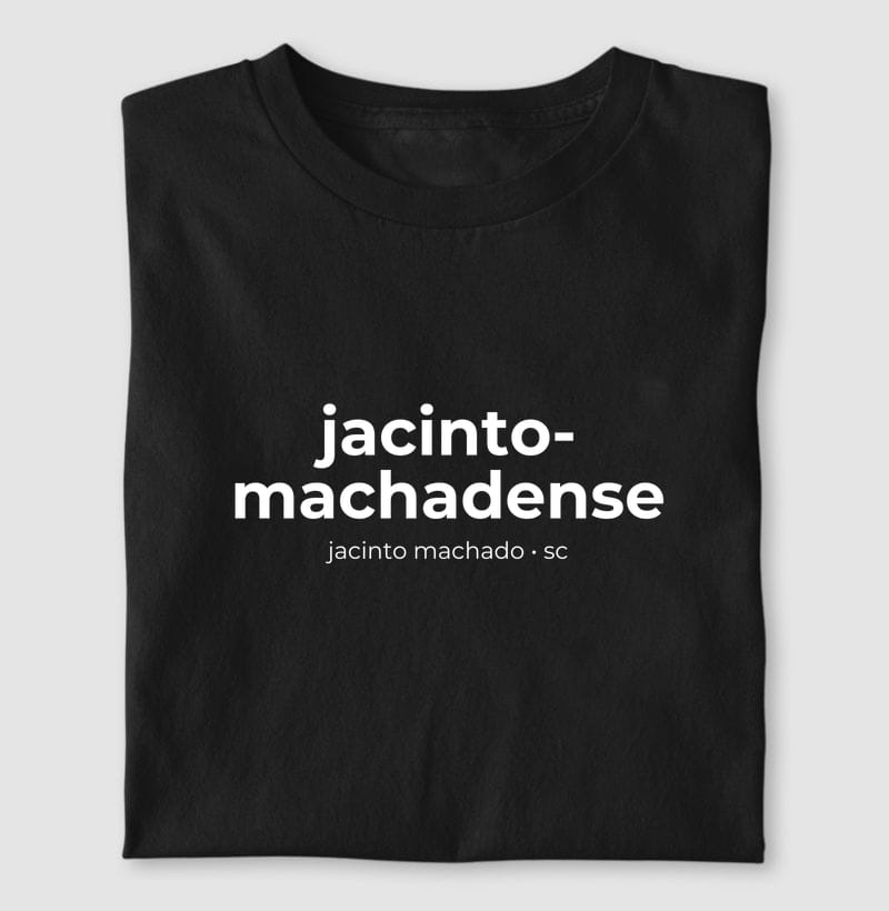Camiseta Gentílico de Jacinto Machado