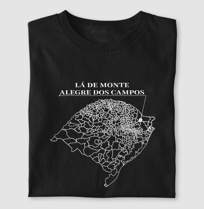 Camiseta Ponto de Origem de Monte Alegre dos Campos