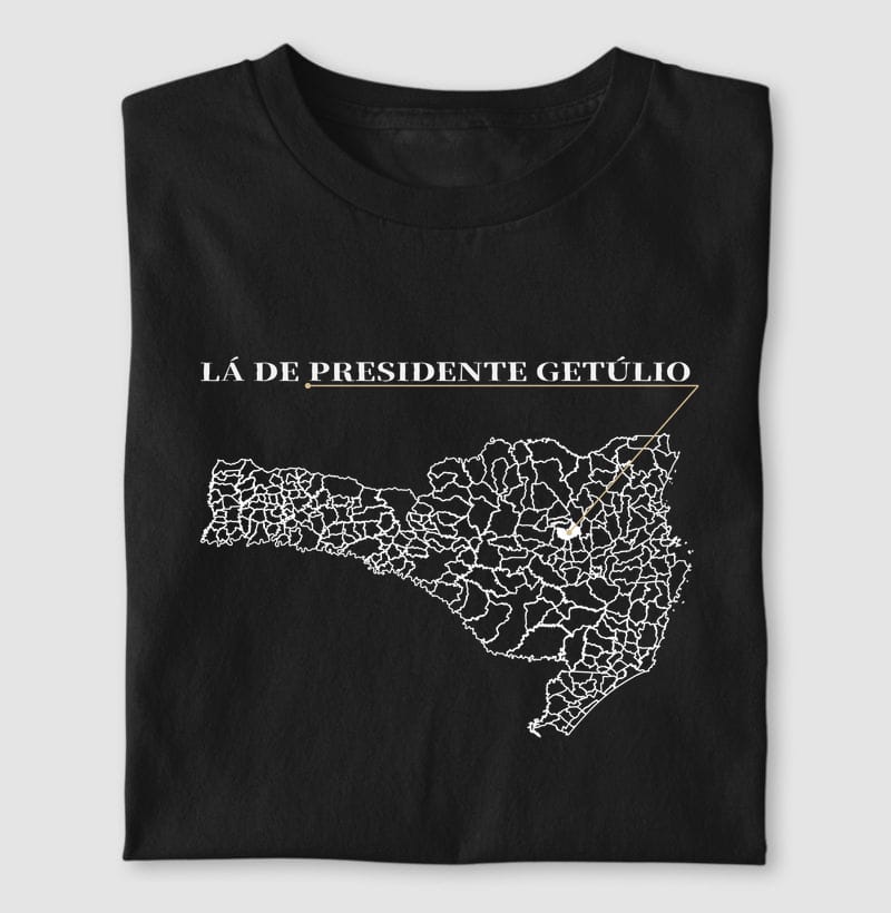 Camiseta Ponto de Origem de Presidente Getúlio