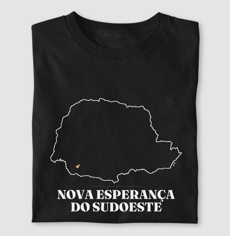 Camiseta Traço de Nova Esperança do Sudoeste