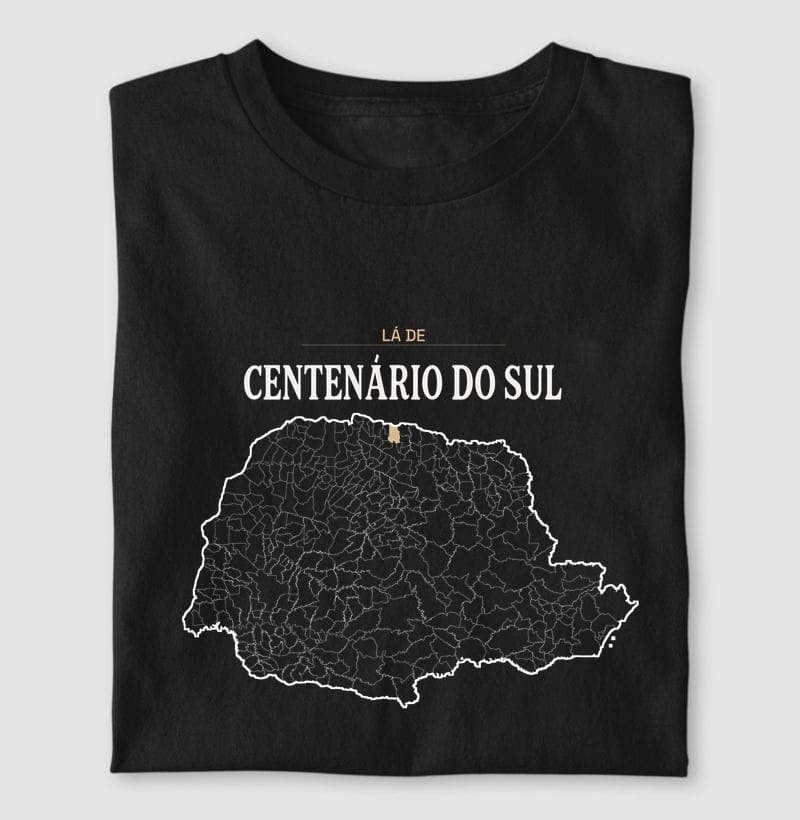 Camiseta Território de Centenário do Sul