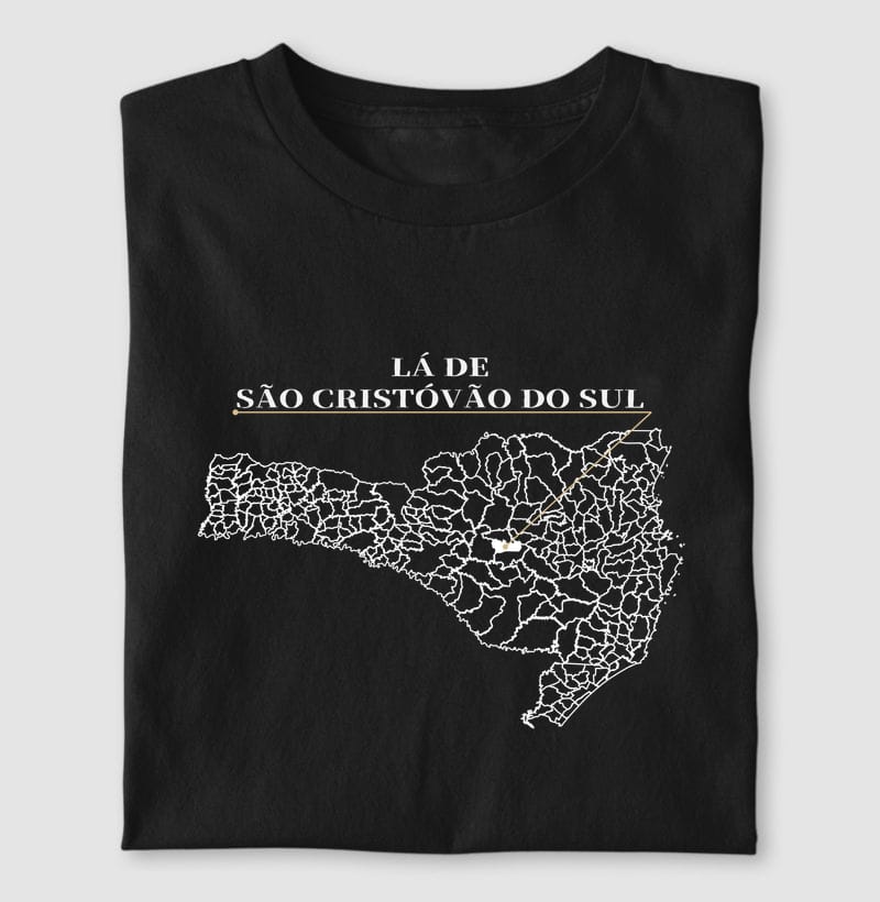 Camiseta Ponto de Origem de São Cristóvão do Sul