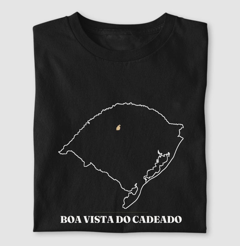 Camiseta Traço de Boa Vista do Cadeado
