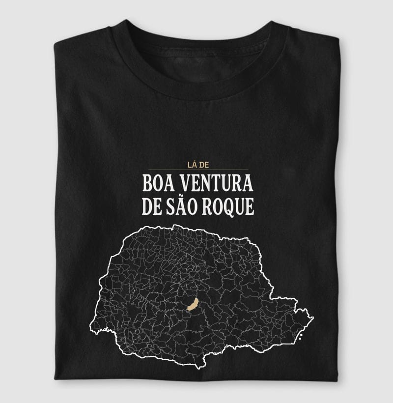 Camiseta Território de Boa Ventura de São Roque