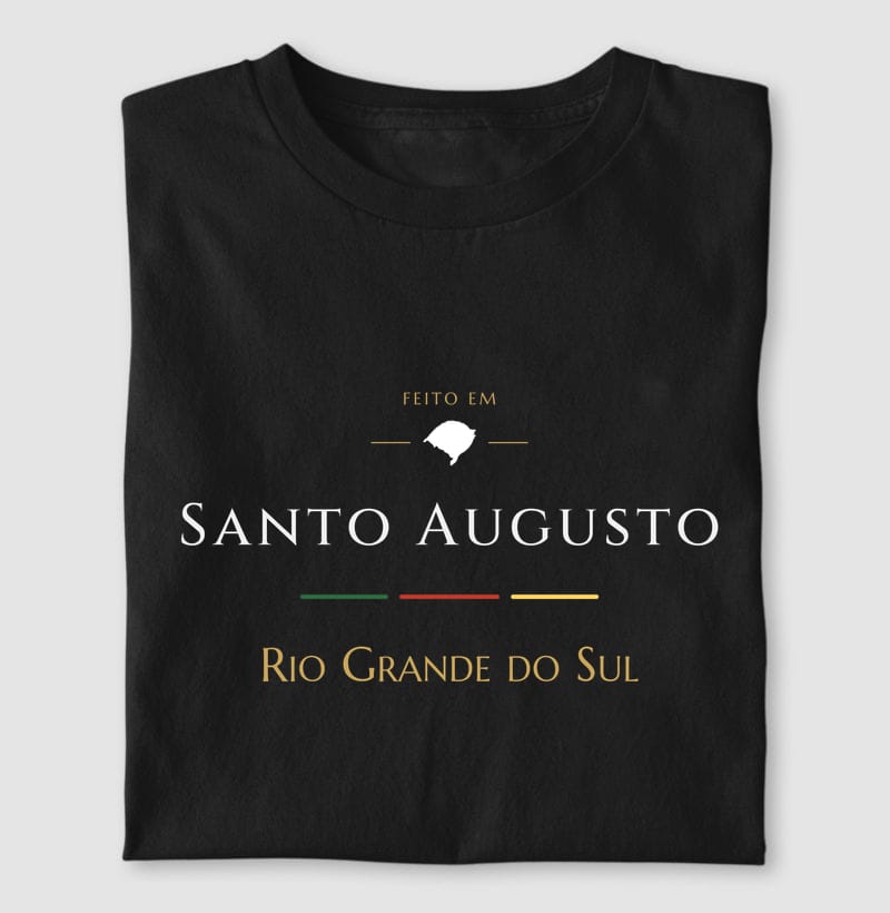 Camiseta Feito em de Santo Augusto