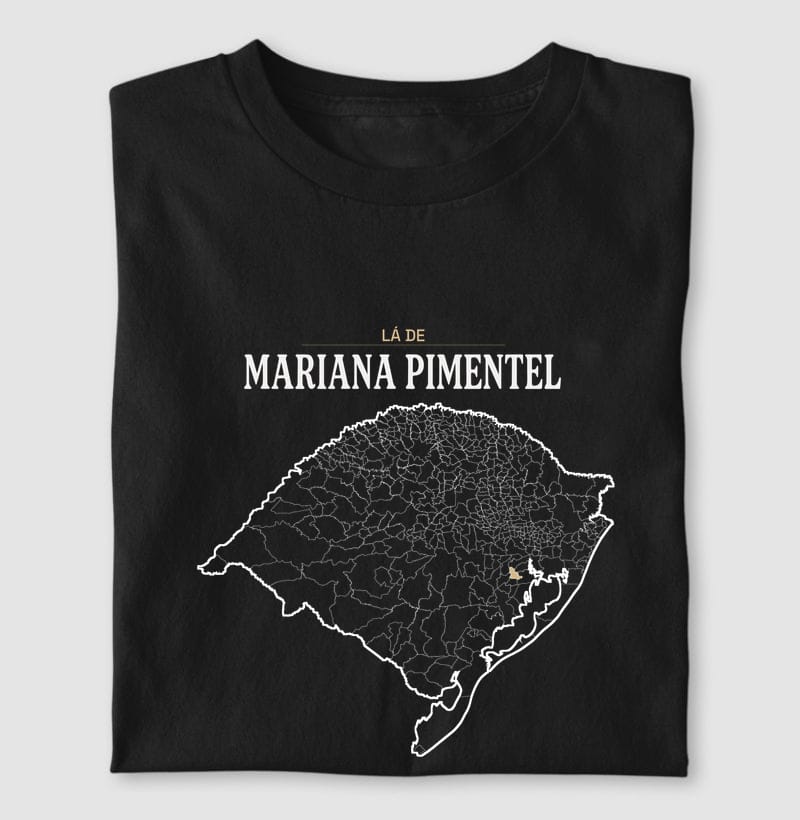 Camiseta Território de Mariana Pimentel