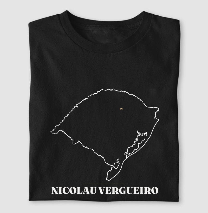 Camiseta Traço de Nicolau Vergueiro