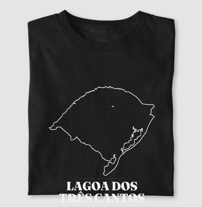 Camiseta Traço de Lagoa dos Três Cantos