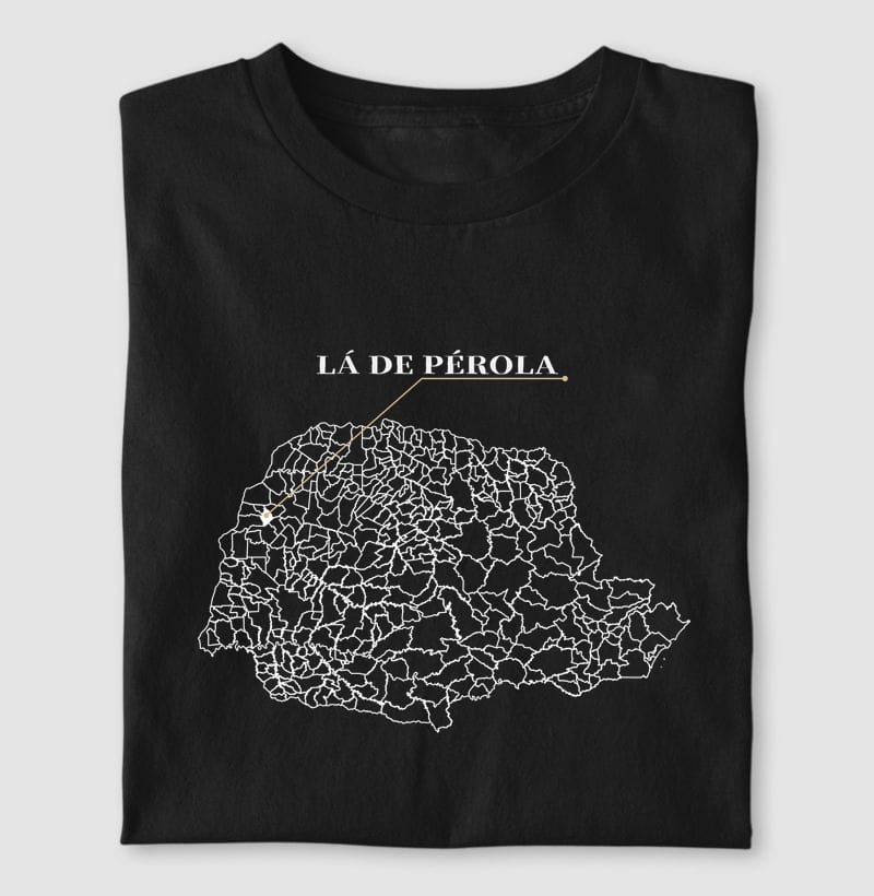 Camiseta Ponto de Origem de Pérola