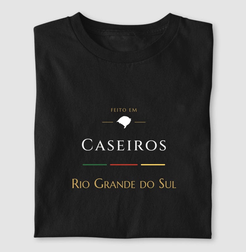 Camiseta Feito em de Caseiros