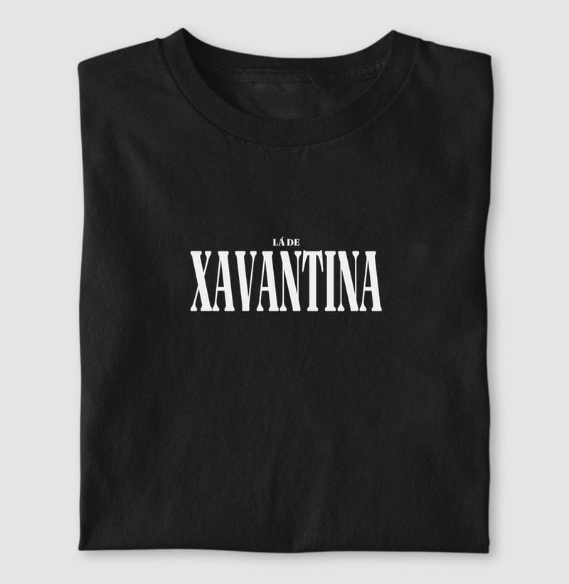 Camiseta Tipografia de Xavantina