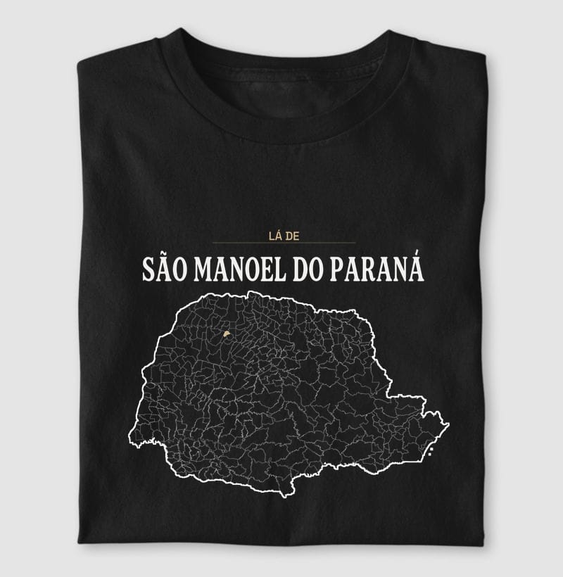 Camiseta Território de São Manoel do Paraná