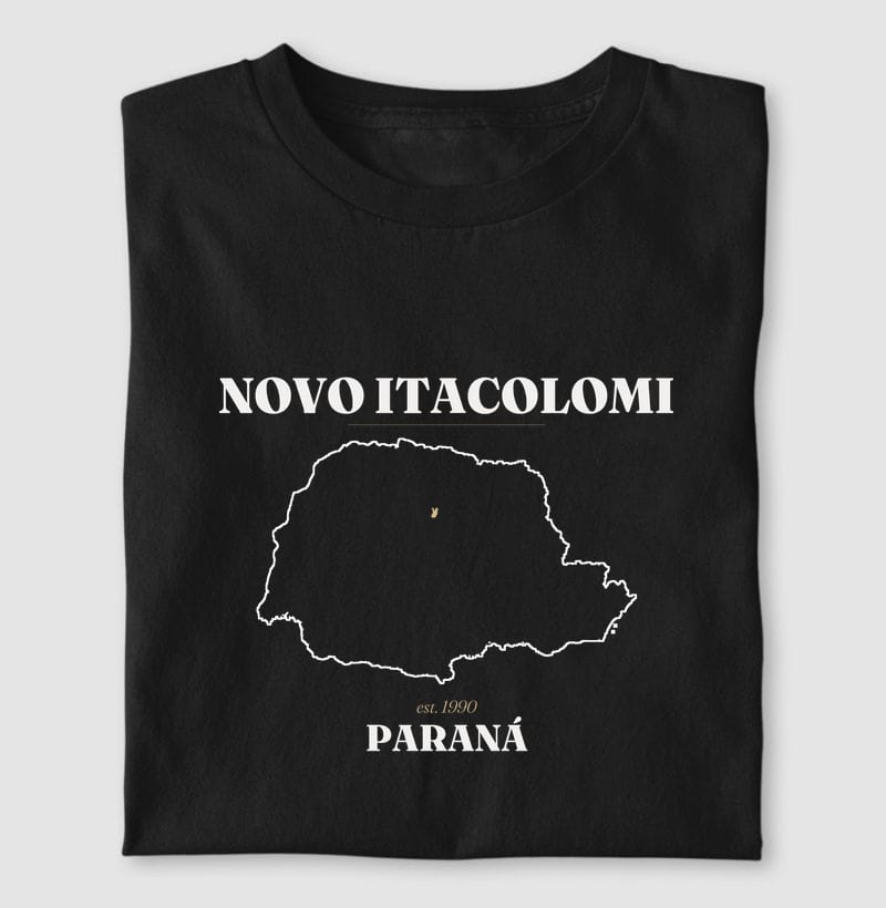 Camiseta Legado de Novo Itacolomi