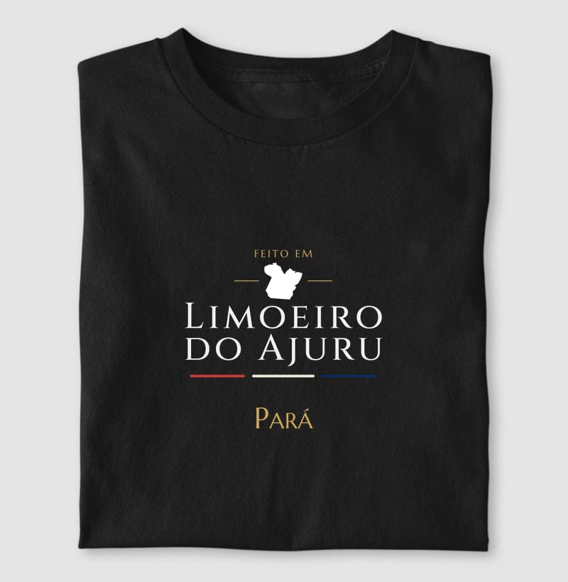 Camiseta Feito em de Limoeiro do Ajuru