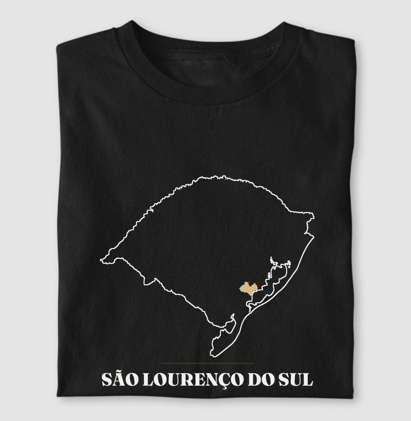 Camiseta Traço de São Lourenço do Sul