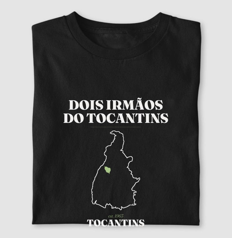 Camiseta Legado de Dois Irmãos do Tocantins