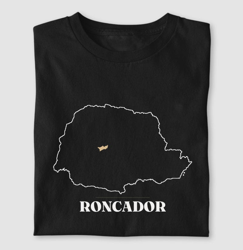 Camiseta Traço de Roncador