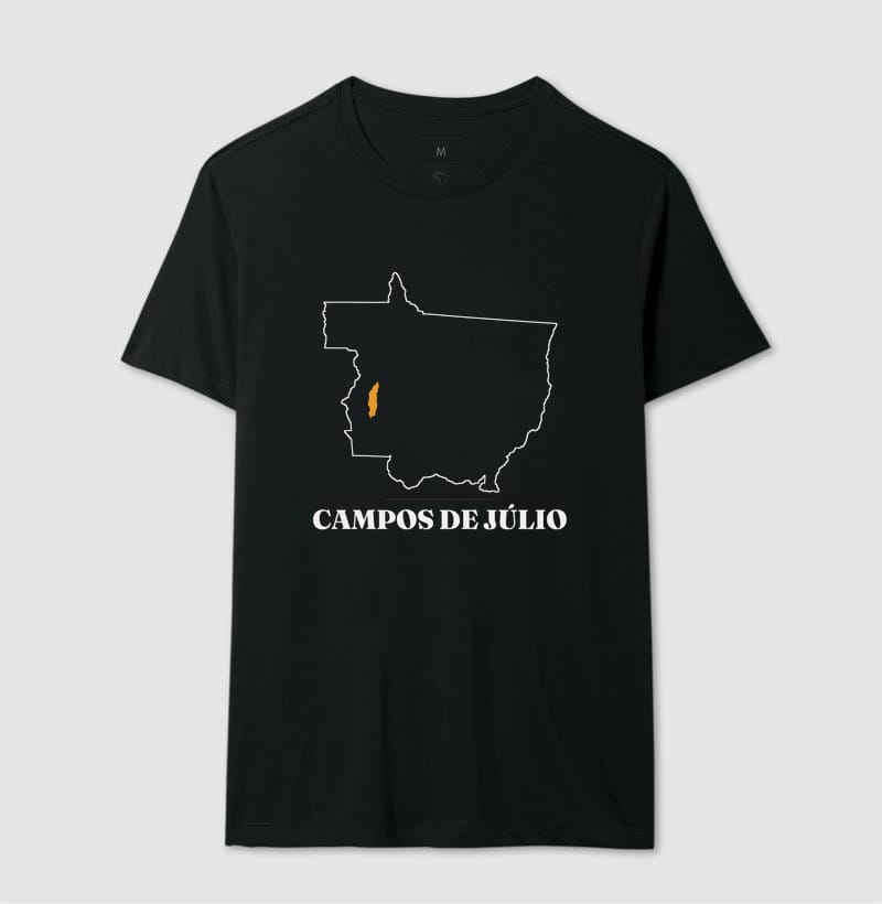 Camiseta Traço de Campos de Júlio