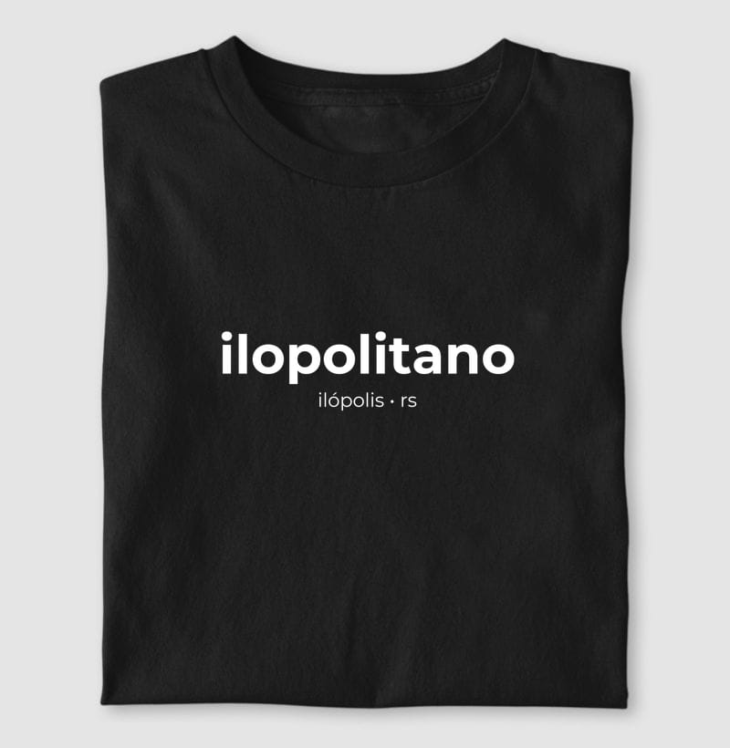 Camiseta Gentílico de Ilópolis